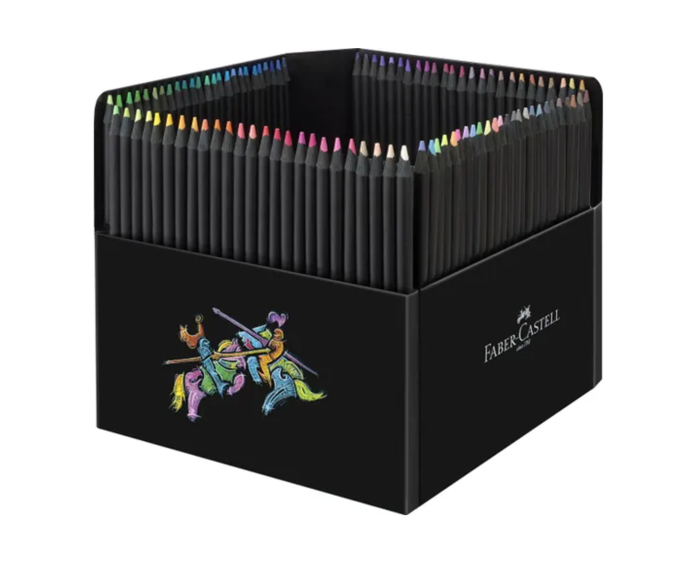 100 stuks Black edition Kleurpotloden / Alle kleurtjes