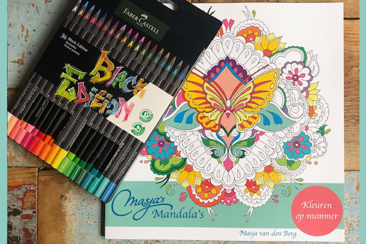 kleurpotloden, Faber Castell, kleurboek