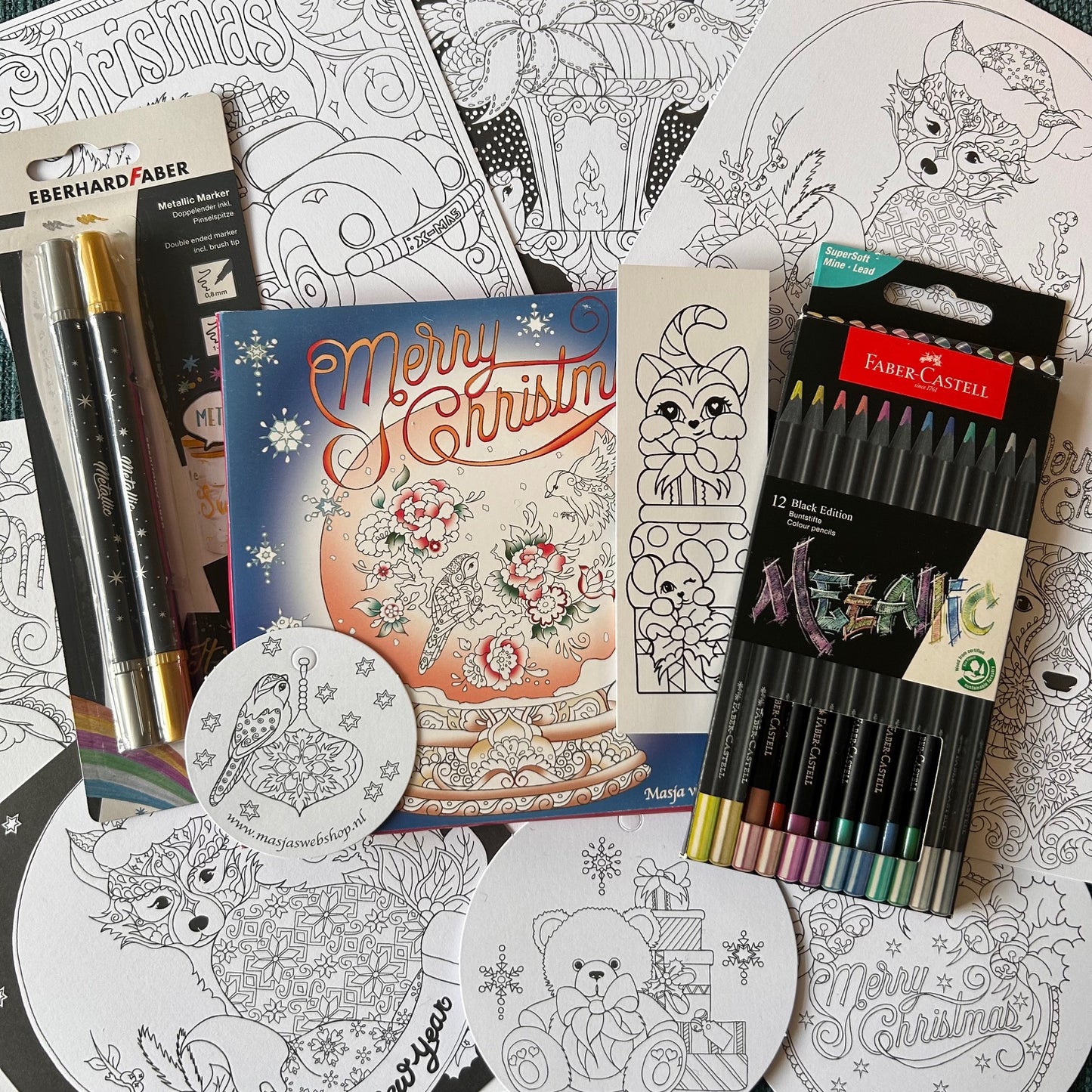 🎄✨PRE-ORDER Kerst kleurpakket ✨🎄