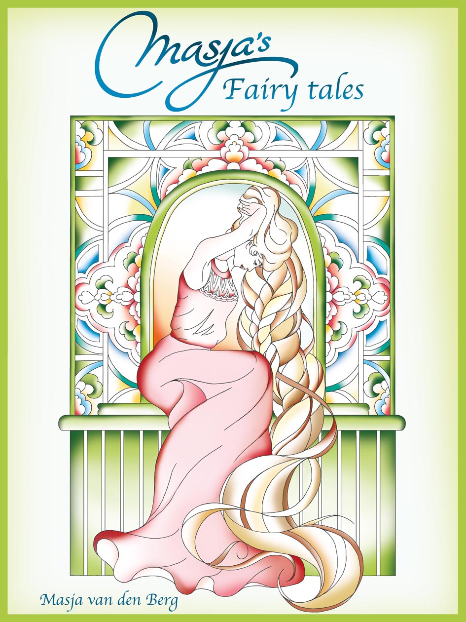 Masja's Fairytales - kleurboek voor volwassenen met sprookjes en bloemen 