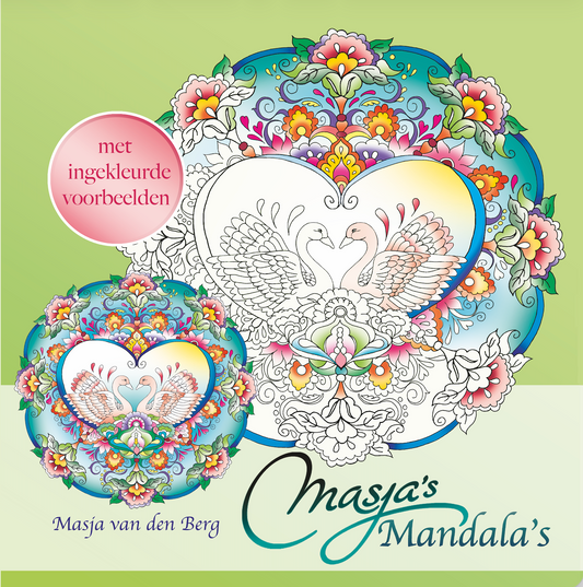 Masja's mooiste Mandala's - met ingekleurde voorbeelden