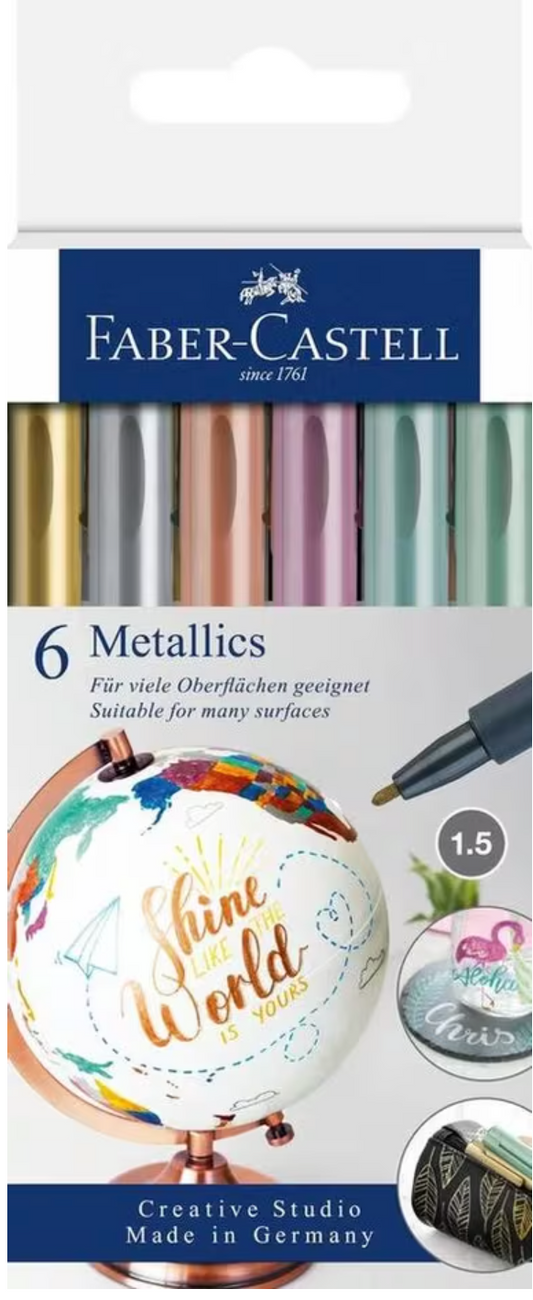 Metallic stiften Faber Castell